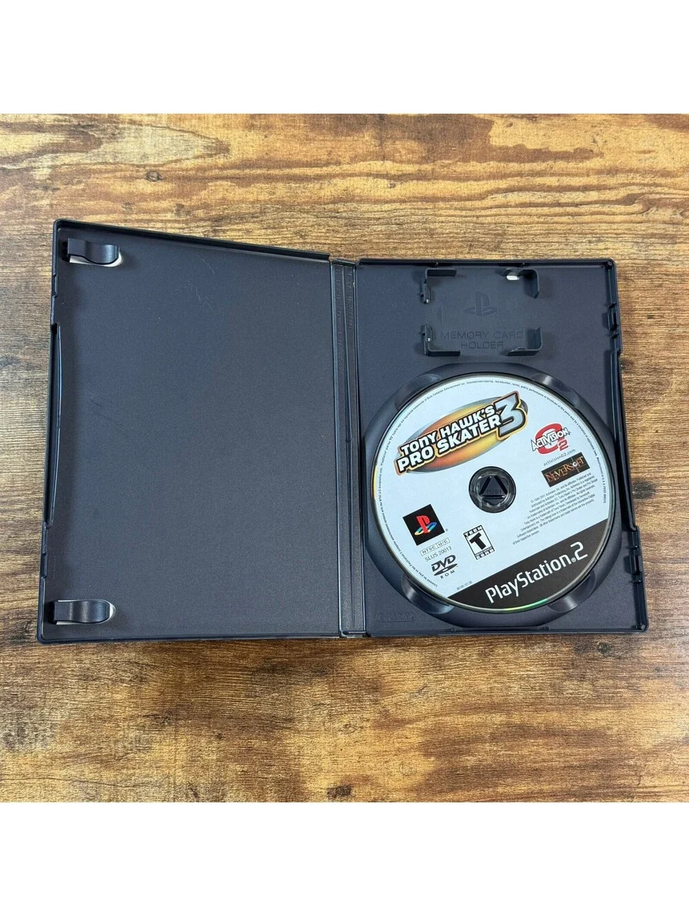 Tony Hawk's Pro Skater 3 PS2 Black Label Disc + Case Tested Working No Manual